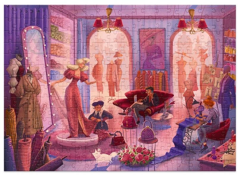 Пазл DoDo Ательє мод, 300 елементів 300601 - фото 3