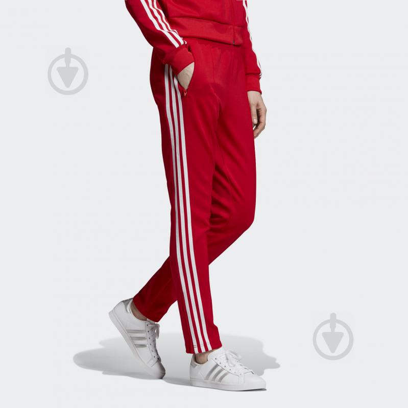 Брюки Adidas SST TP ED7575 р. 34 красный - фото 4