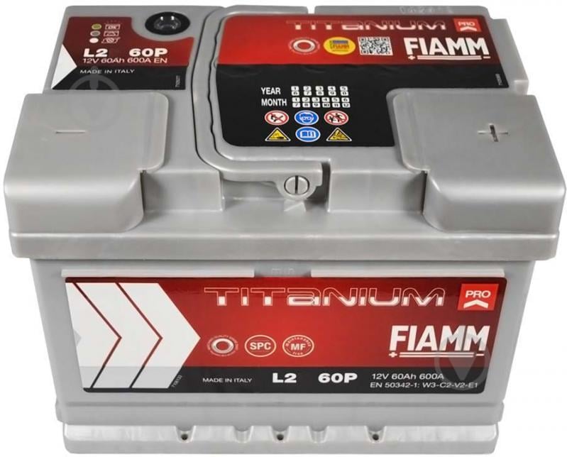 Аккумулятор автомобильный Fiamm Titanium Pro 60Ah 600A 12V «+» справа - фото 3