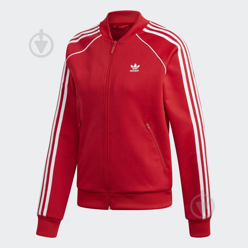Джемпер Adidas SST TT ED7588 р. 34 красный - фото 1 Джемпер Adidas SST TT ED7588 р. 34 красный - фото 1