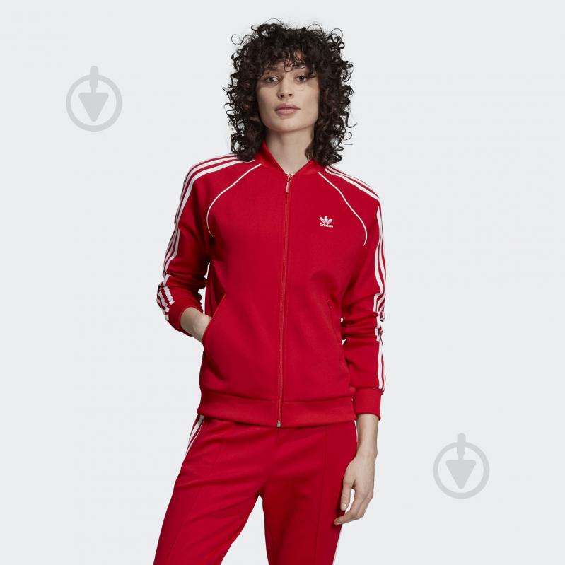 Джемпер Adidas SST TT ED7588 р. 34 красный - фото 3 Джемпер Adidas SST TT ED7588 р. 34 красный - фото 3