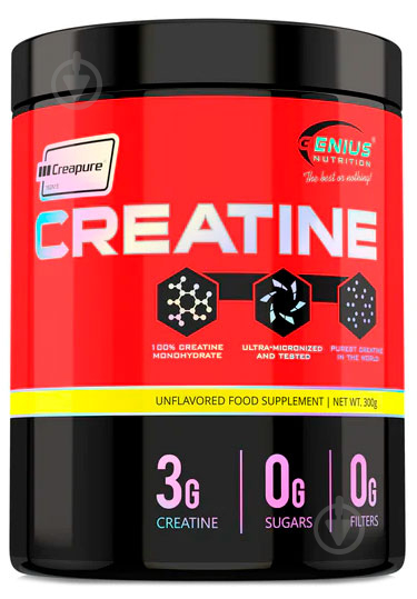 Креатин Genius Nutrition Creapure 300 г - фото 1