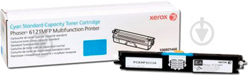 Тонер-картридж Xerox PH 6121MFP Cyan 106R01473 голубой - фото 1