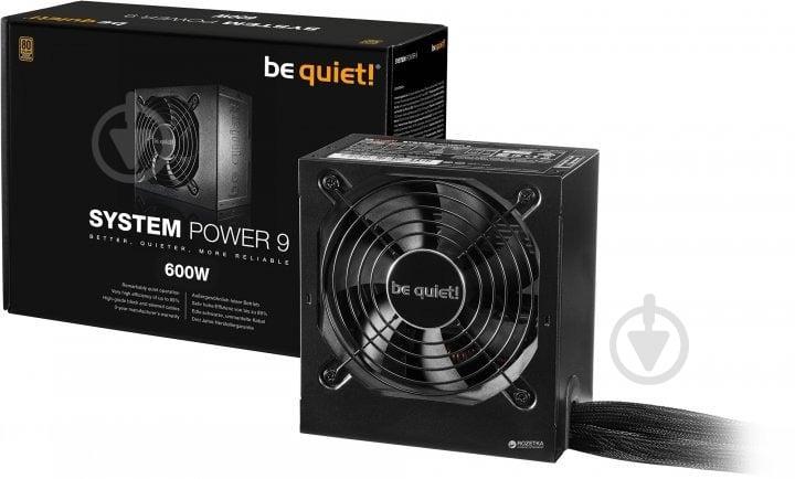 Блок питания be quiet! BN247 600 Вт - фото 1 Блок питания be quiet! BN247 600 Вт - фото 1