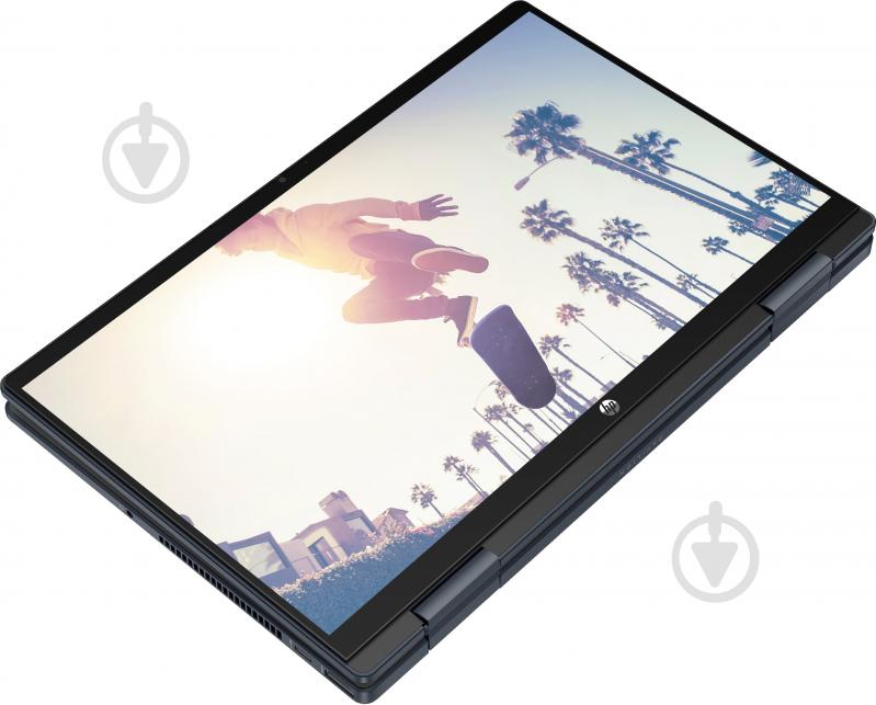 Ноутбук HP Pavilion x360 14" (826T0EA) space blue - фото 3
