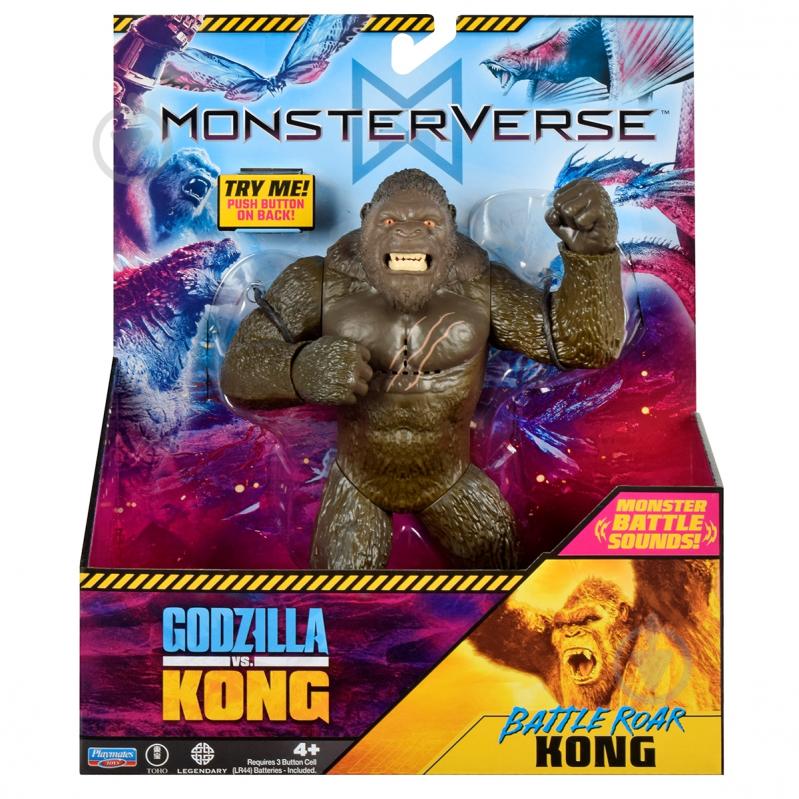 Фигурка Godzilla vs. Kong S2 Конг готов к бою (звук) 35757N - фото 2 Фигурка Godzilla vs. Kong S2 Конг готов к бою (звук) 35757N - фото 2