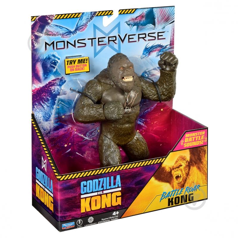 Фигурка Godzilla vs. Kong S2 Конг готов к бою (звук) 35757N - фото 1 Фигурка Godzilla vs. Kong S2 Конг готов к бою (звук) 35757N - фото 1