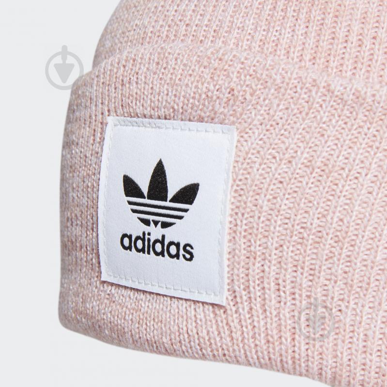 Шапка Adidas Melange Bobble ED8032 р.XL розовый - фото 4