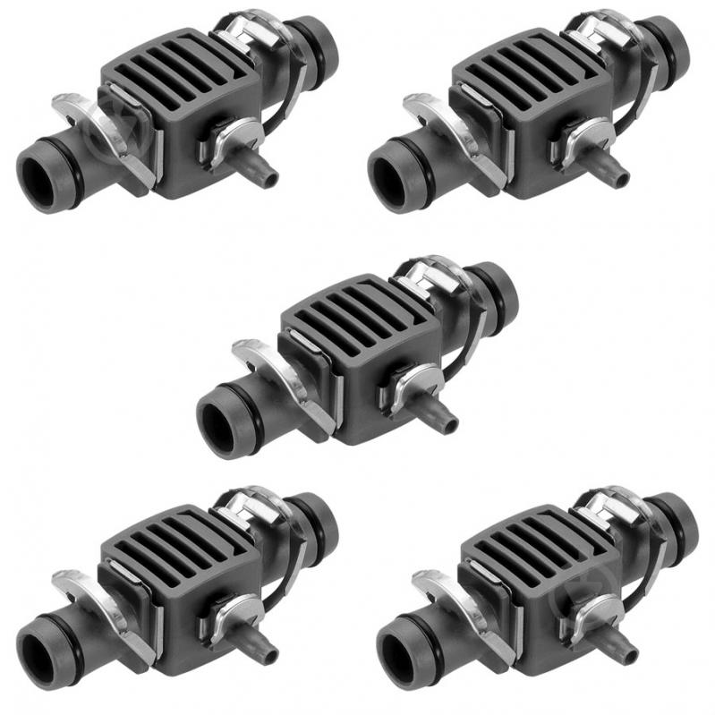 З'єднувач Gardena Micro-Drip-System 1/2" – 3/16" 5 шт. 8333 - фото 4