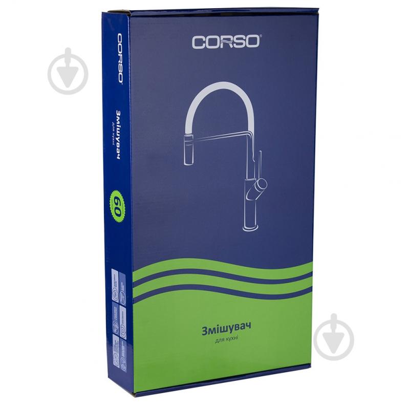 Смеситель Corso GARDA 35 для кухни Г-излив на гайке Corso (W) - фото 7