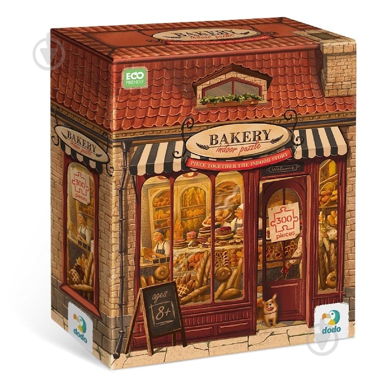 Пазл DoDo Пекарня, 300 элементов 300589 - фото 1 Пазл DoDo Пекарня, 300 элементов 300589 - фото 1