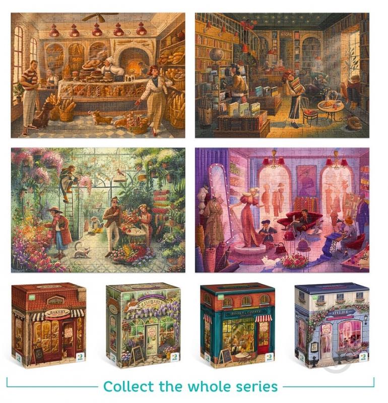 Пазл DoDo Пекарня, 300 элементов 300589 - фото 3 Пазл DoDo Пекарня, 300 элементов 300589 - фото 3