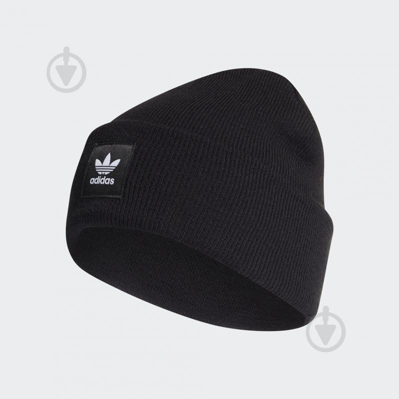 Шапка Adidas AC CUFF KNIT ED8712 р.XL черный - фото 1