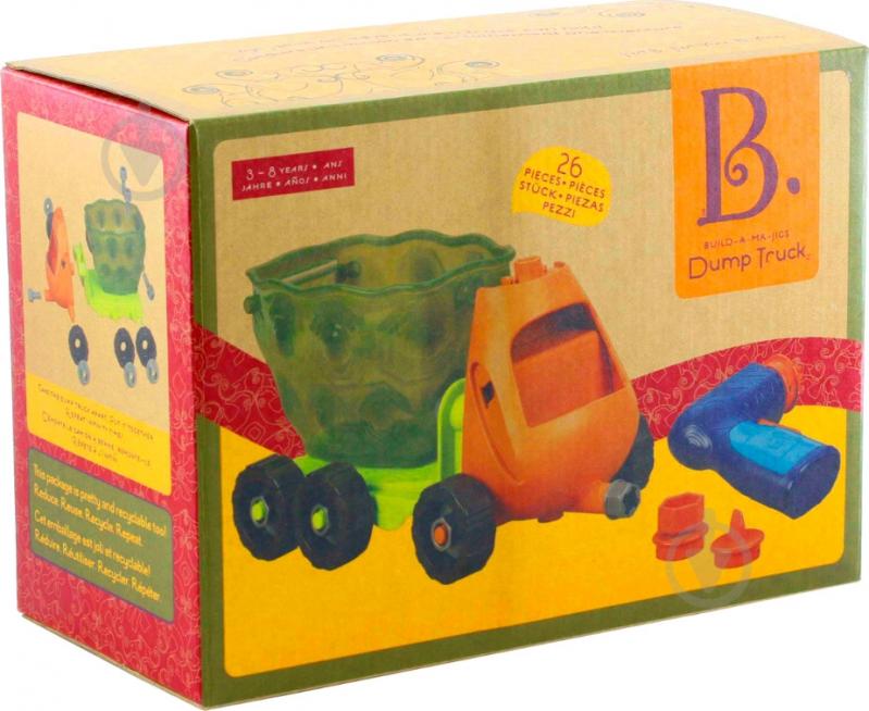 Игрушка развивающая Battat Самосвал Разбирай-Ка BX1327Z - фото 2