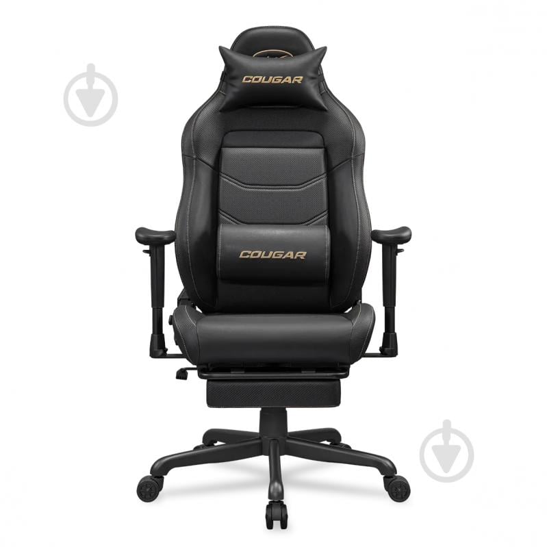 Кресло игровое Cougar EXPLORE NEO GOLD, дышащая экокожа черный - фото 1 Кресло игровое Cougar EXPLORE NEO GOLD, дышащая экокожа черный - фото 1