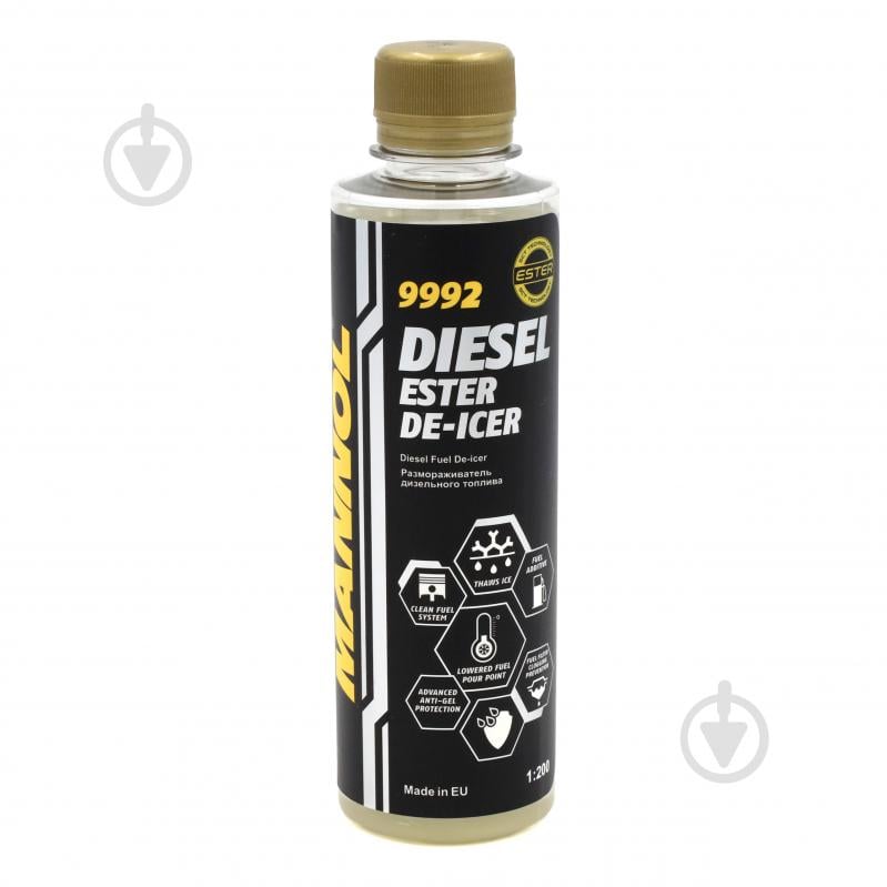 Розморожувач дизельного палива Mannol 9992 Diesel Ester De-Icer 250 мл - фото 2