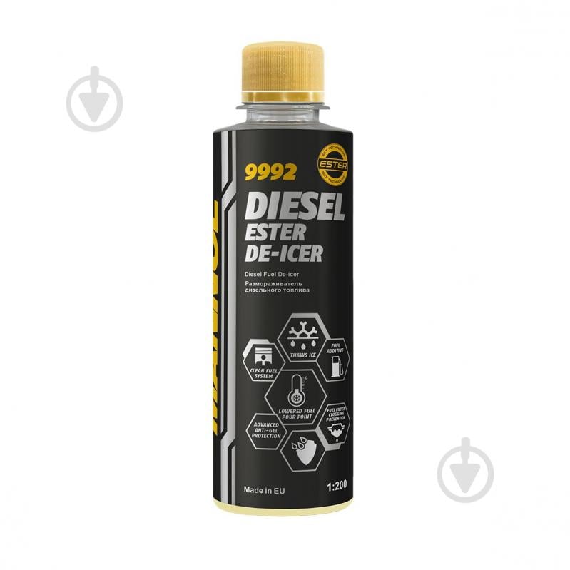 Розморожувач дизельного палива Mannol 9992 Diesel Ester De-Icer 250 мл - фото 1