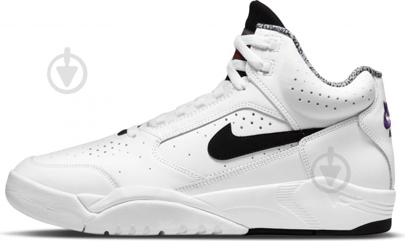 Кроссовки мужские демисезонные Nike AIR FLIGHT LITE MID DJ2518-100 р.42 белые - фото 1