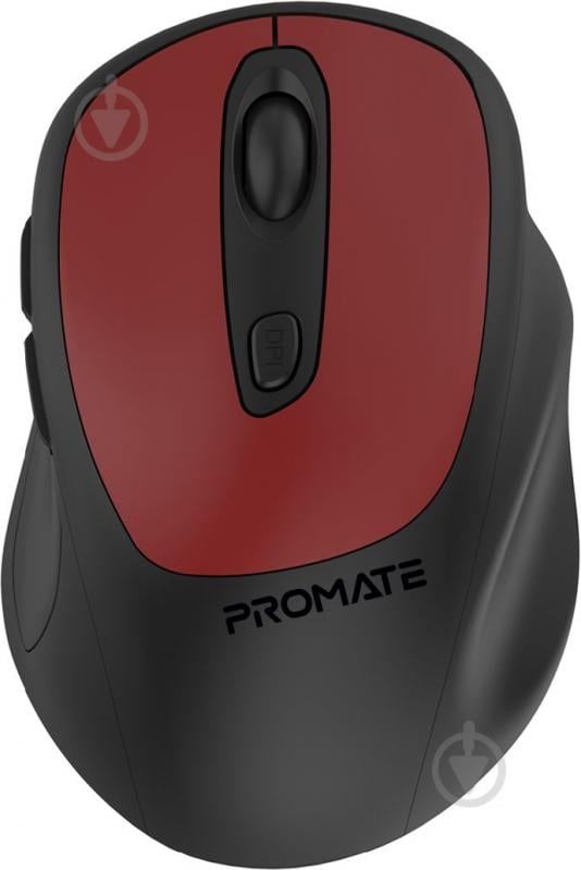 Мышка Promate Clix-9 Wireless Red red (clix-9.red) - фото 1