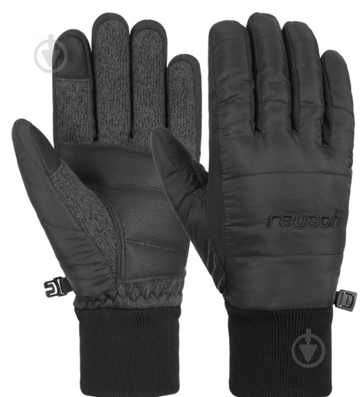 Рукавички Reusch Stratos TOUCH-TEC™ 4805135-700 р. 9 чорний - фото 1