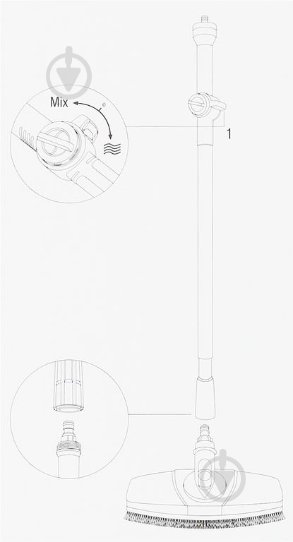 Щетка для мытья автомобиля Gardena 5580-20 - фото 10