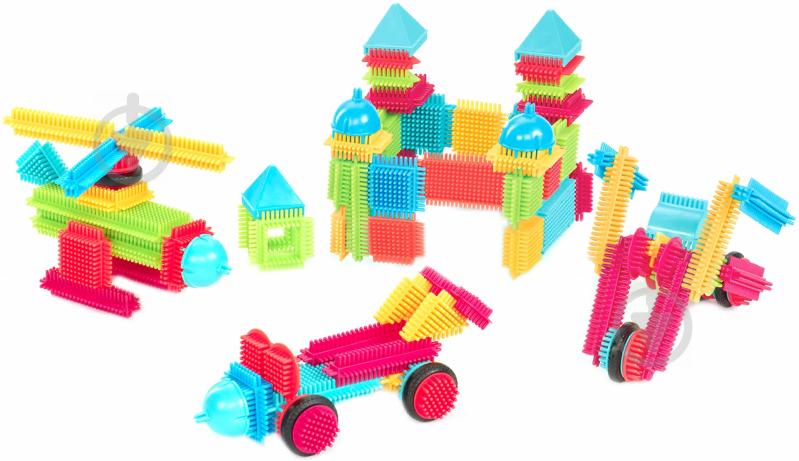 Конструктор Battat Bristle Blocks «Будівельник» 3091Z - фото 1