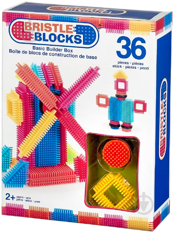 Конструктор Bristle Blocks Строитель 3099Z - фото 2