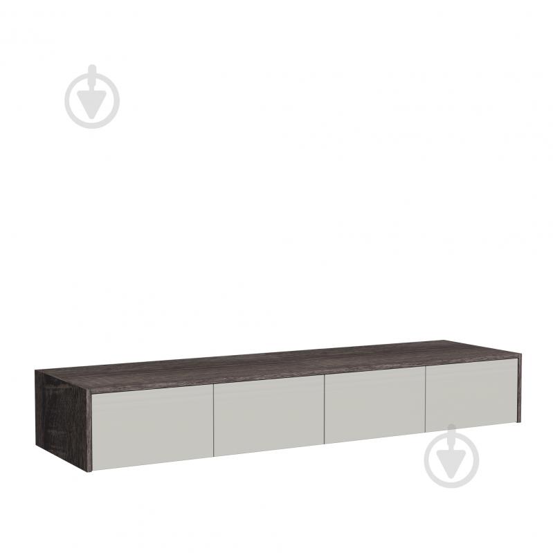 Полка Luxe Studio Loom 1988 300х1988х564 мм агат серый глянец / светло-серый - фото 1 Полка Luxe Studio Loom 1988 300х1988х564 мм агат серый глянец / светло-серый - фото 1