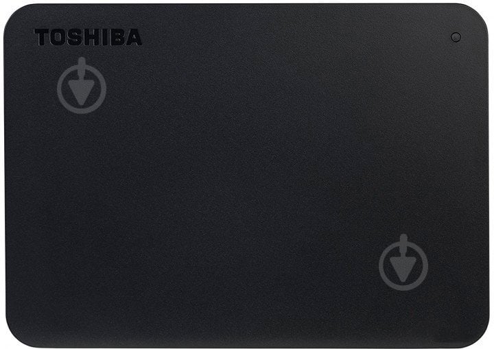 Зовнішній жорсткий диск TOSHIBA Canvio Basics + USB-C адаптер 2 ТБ 2,5" USB 3.2 (HDTB420EK3ABH) black - фото 1