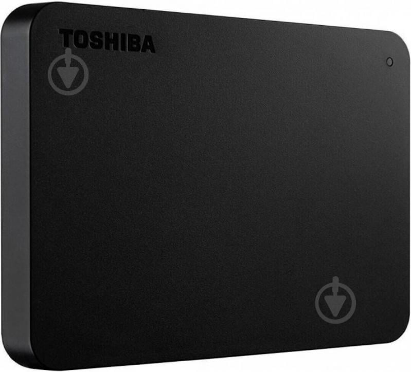 Зовнішній жорсткий диск TOSHIBA Canvio Basics + USB-C адаптер 2 ТБ 2,5" USB 3.2 (HDTB420EK3ABH) black - фото 2