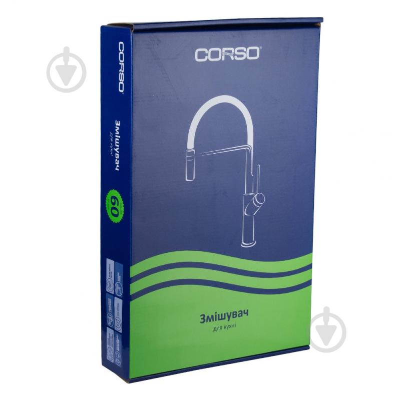 Змішувач для кухні Corso BRACCIANO 35мм Г-слив на гайці (CF-4B236C) - фото 7