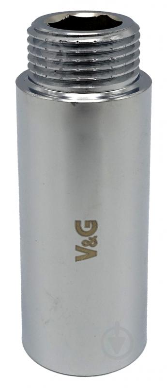 Подовжувач ВЗ V&G VALOGIN 1"x70 мм хромований VG-210133 - фото 1