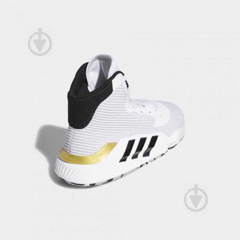 Кросівки чоловічі Adidas Pro Bounce 2019 EE3896 р.42 біло-сірі - фото 5