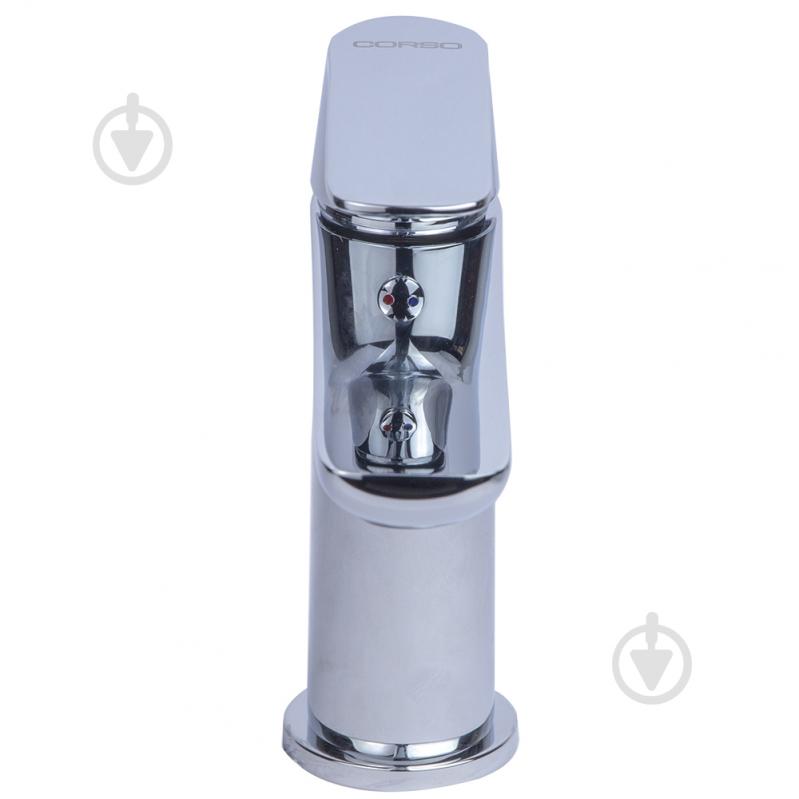 Смеситель для умывальника Corso LUGANO 26мм литой на шпильке (CH-2A147C) - фото 2