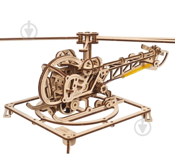 3D-пазл UGEARS Мини вертолет - фото 1