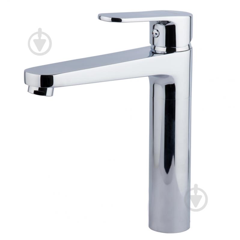 Змішувач для умивальника Corso MARMORE 35мм литий високий на гайці (DB-1A638C) - фото 1 Змішувач для умивальника Corso MARMORE 35мм литий високий на гайці (DB-1A638C) - фото 1