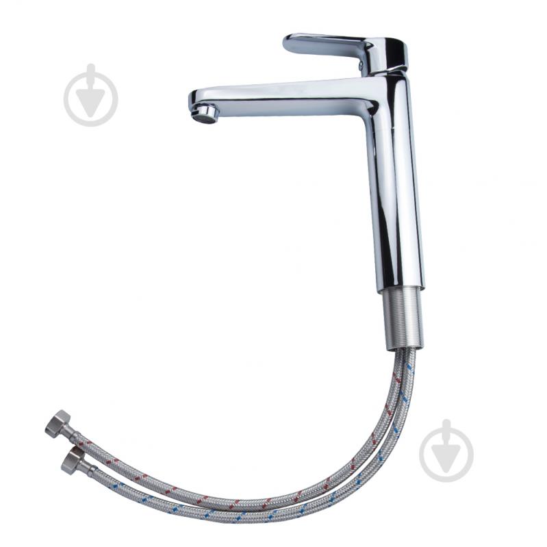 Змішувач для умивальника Corso MARMORE 35мм литий високий на гайці (DB-1A638C) - фото 3 Змішувач для умивальника Corso MARMORE 35мм литий високий на гайці (DB-1A638C) - фото 3