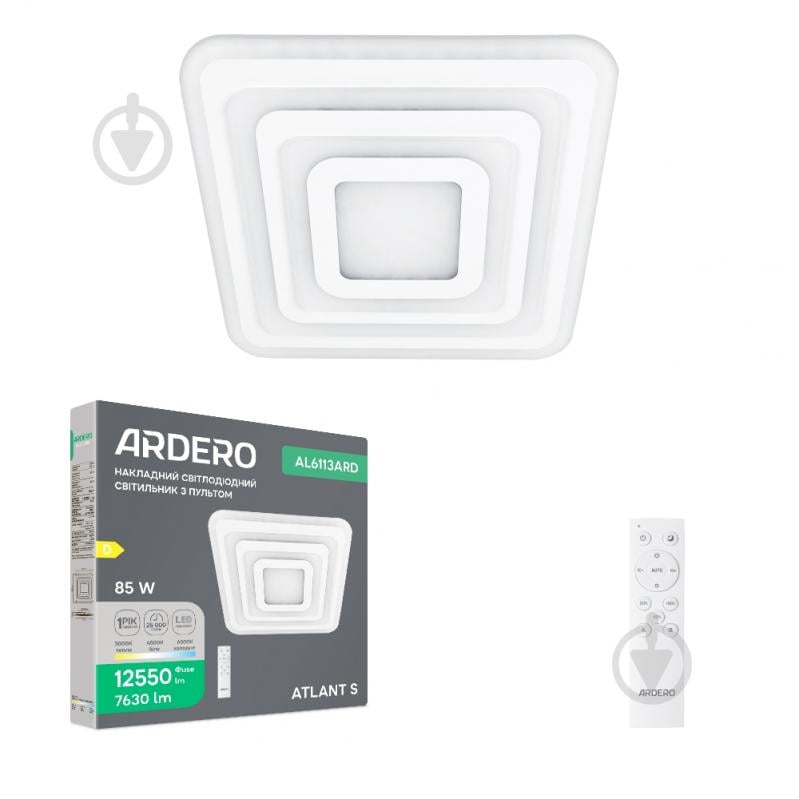 Светильник светодиодный ARDERO белый 3000-6500 К AL6113 - фото 2