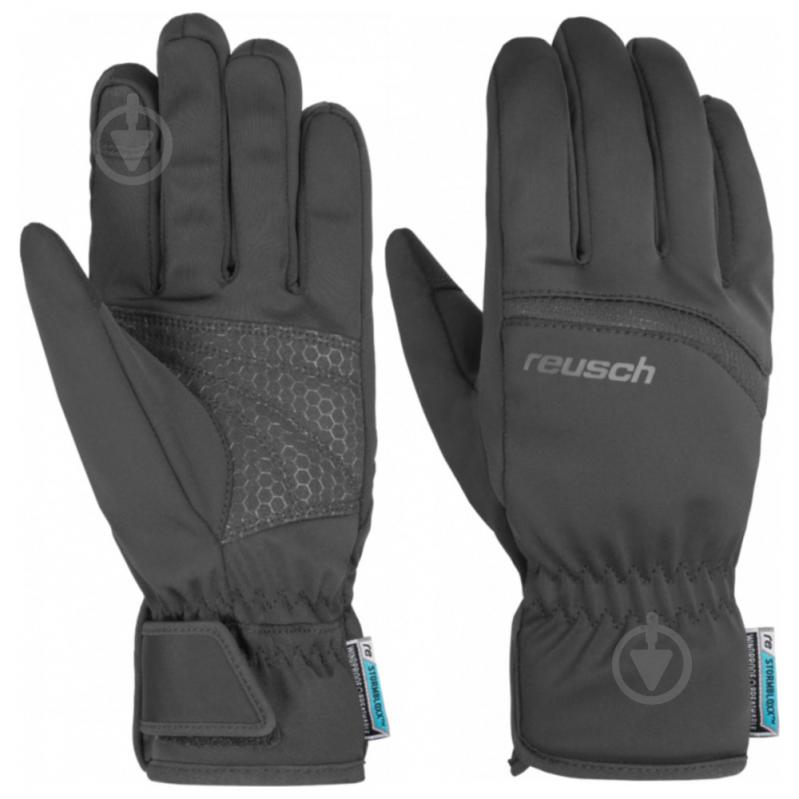 Варежки Reusch Russel TOUCH-TEC™ 4805103-700 р. 9 черный - фото 1