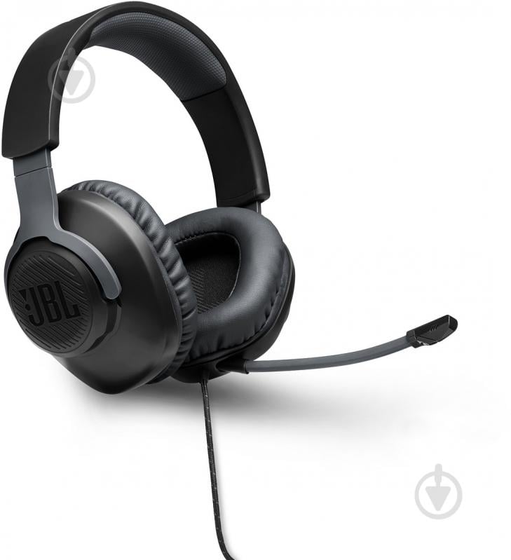 Гарнитура игровая JBL Quantum 100 black (JBLQUANTUM100BLK) - фото 3