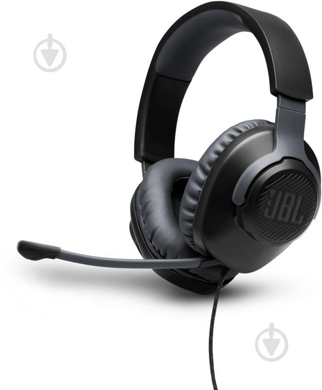 Гарнитура игровая JBL Quantum 100 black (JBLQUANTUM100BLK) - фото 6