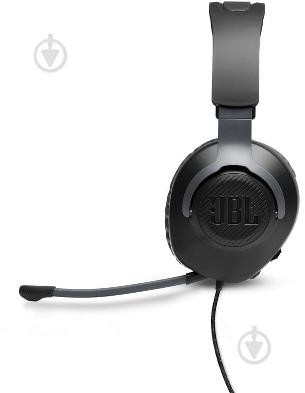 Гарнитура игровая JBL Quantum 100 black (JBLQUANTUM100BLK) - фото 5