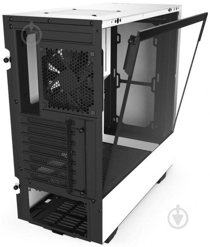 Корпус NZXT H510 Matte White-Black (CA-H510B-W1) - фото 15