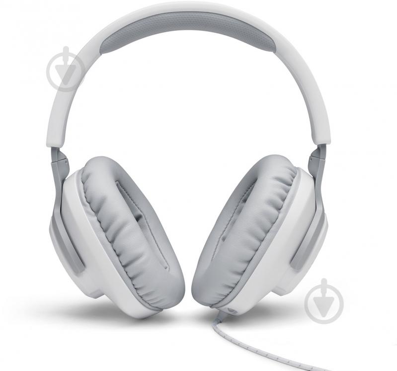 Гарнитура игровая JBL Quantum 100 white (JBLQUANTUM100WHT) - фото 6