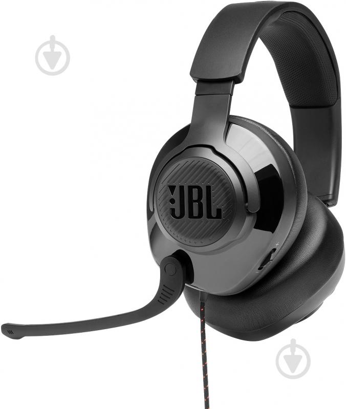 Гарнитура игровая JBL Quantum 300 black (JBLQUANTUM300BLK) - фото 7