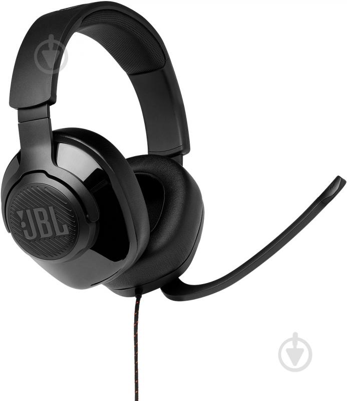 Гарнитура игровая JBL Quantum 300 black (JBLQUANTUM300BLK) - фото 11