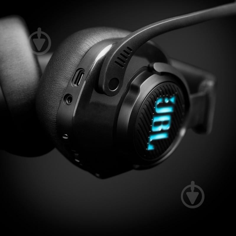 Гарнитура игровая JBL Quantum 400 black (JBLQUANTUM400BLK) - фото 17