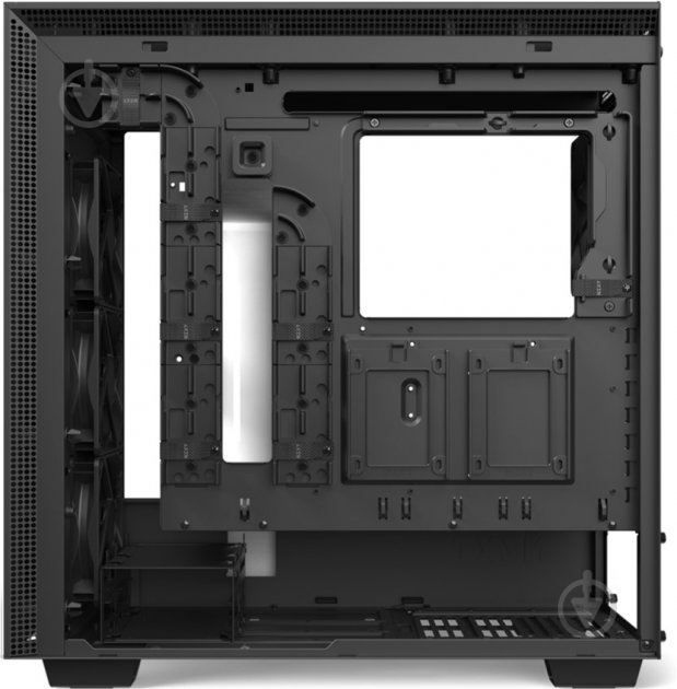 Корпус NZXT H710 Matte Black-White (CA-H710B-W1) - фото 11