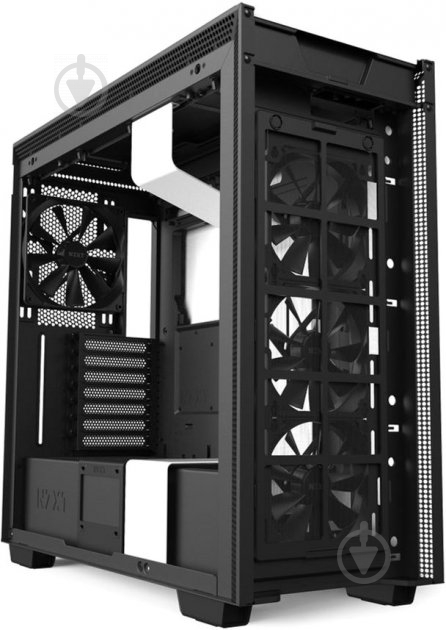 Корпус NZXT H710 Matte Black-White (CA-H710B-W1) - фото 12