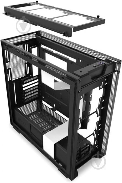 Корпус NZXT H710 Matte Black-White (CA-H710B-W1) - фото 15